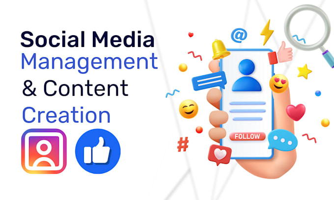 Gig Preview - Manage your social media and create engaging content