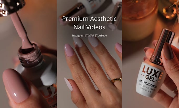 Gig Preview - Create professional videos showcasing your nail products