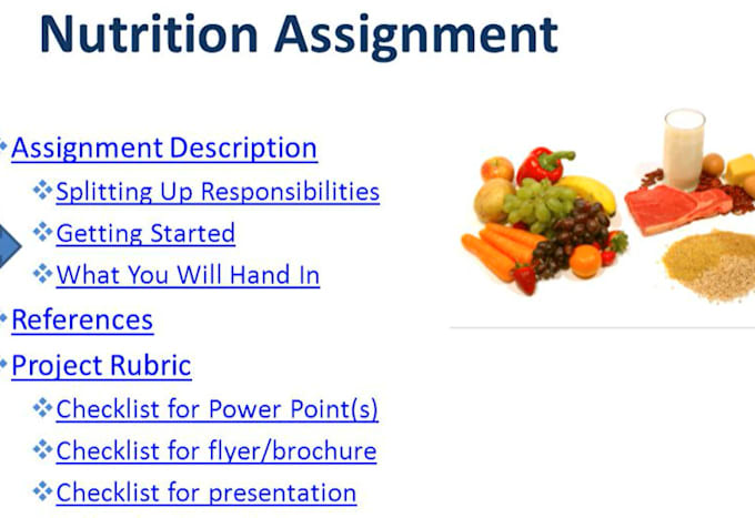 Bestseller - assist you in food and nutrition assignments