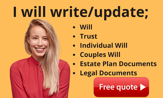 Bestseller - offer will writing services like wills, trusts, and estate plan documents