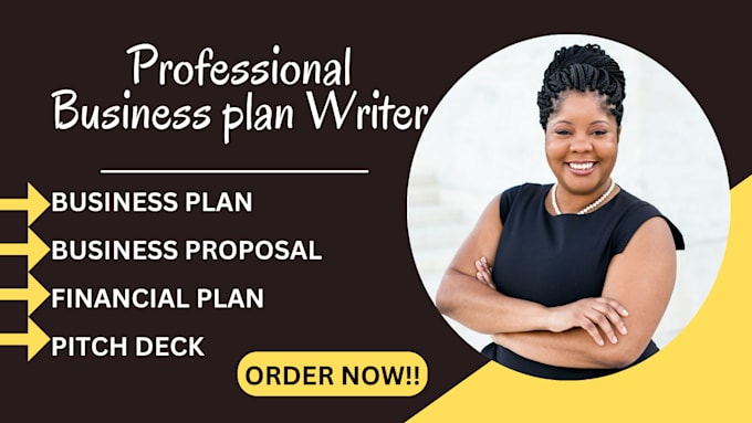 Gig Preview - Write a complete business plan with a financial plan