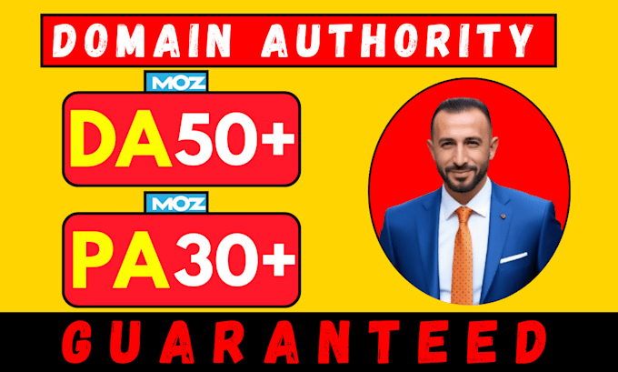 Gig Preview - Increase domain authority moz da 50 plus