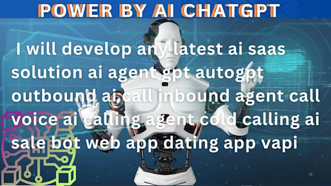 Gig Preview - Voice ai bot cold calling hotel booking pos saas mvp manychat sales bot