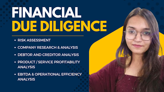 Gig Preview - Be your expert financial and tax due diligence with 7 yrs of ca experience