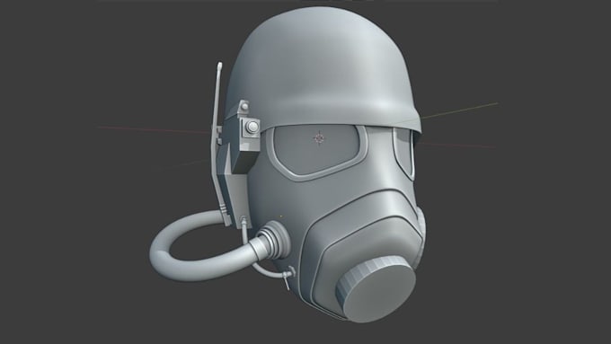 Gig Preview - Sculpt 3d mask, 3d helmet, 3d cosplay mask, 3d armor for 3d printing