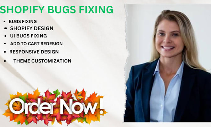 Gig Preview - Fix shopify bugs,fix shopify setup add cart redesign ,customize shopify section