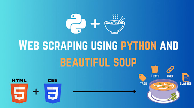 Gig Preview - Python web scraping, python data extraction, python script, web crawling, python