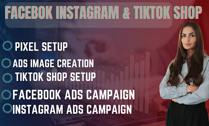 Gig Preview - Set up USA tiktok shop facebook and instagram ad campaign