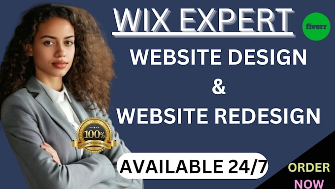 Gig Preview - Do wix website redesign wix website design wix website redesign wix ecommerce