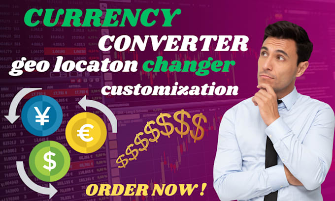 Gig Preview - Setup currency converter, resolve geolocation and fix location changer issues