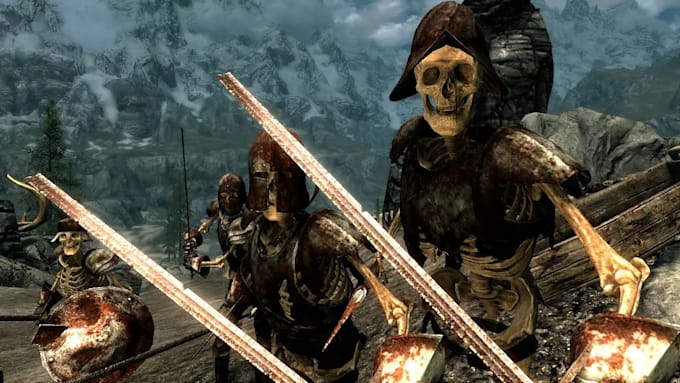 Gig Preview - Make custom skyrim mod and skyrim weapon