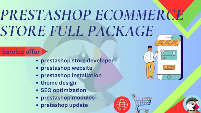 Gig Preview - Bug fixing, prestashop install, update, prestashop modules, upgrade prestashop,