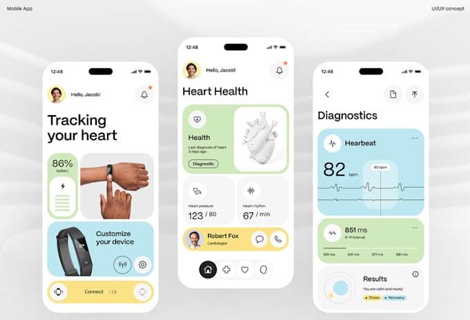 Gig Preview - Build doctor app, medical app, hospital app, healthcare app, pharmacy app