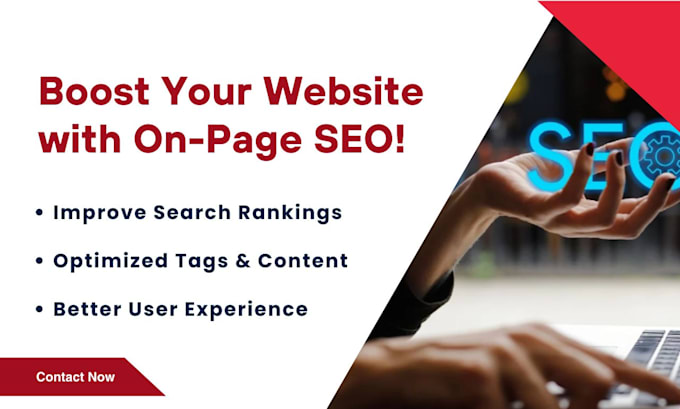 Gig Preview - Boost your website with professional on page SEO optimization