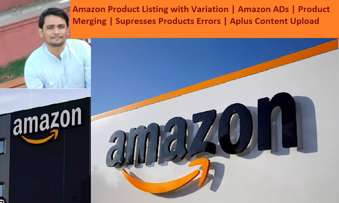 Gig Preview - Create amazon product listing with variation or fix error