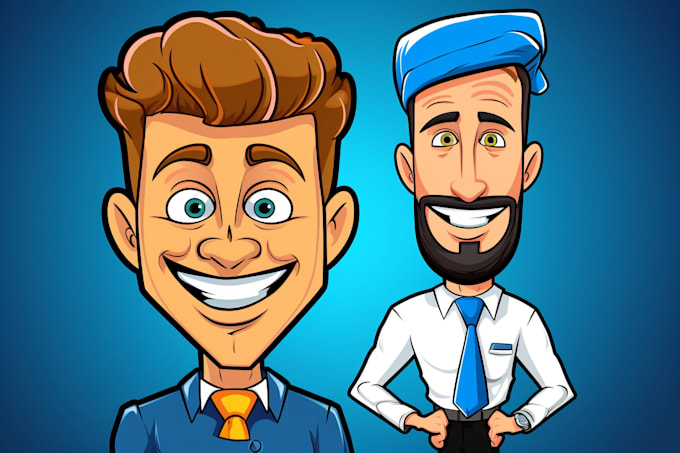 Bestseller - draw detailed cartoon caricature of you