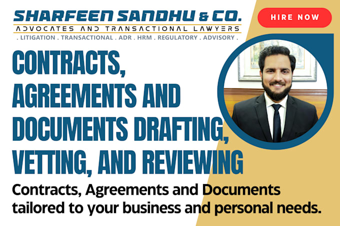 Bestseller - draft vet and review professional contracts agreements and legal documents