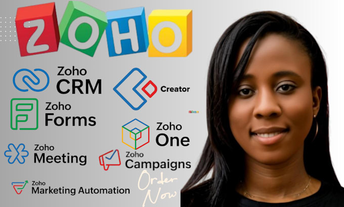 Gig Preview - Setup zoho CRM, zoho one, zoho recruit, zoho people, zoho books, zoho sites zoho