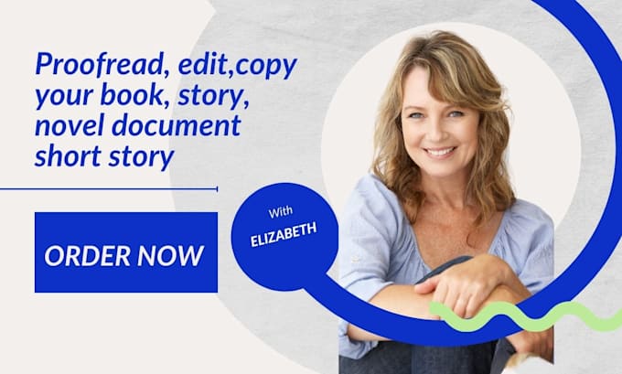 Gig Preview - Proofread edit copy your ebook, story, novel, or short document