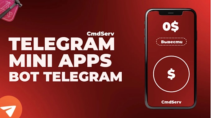 Gig Preview - Create telegram mini bot, telegram mini app, telegram mini game, mini website