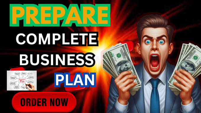 Gig Preview - Prepare a complete business plan