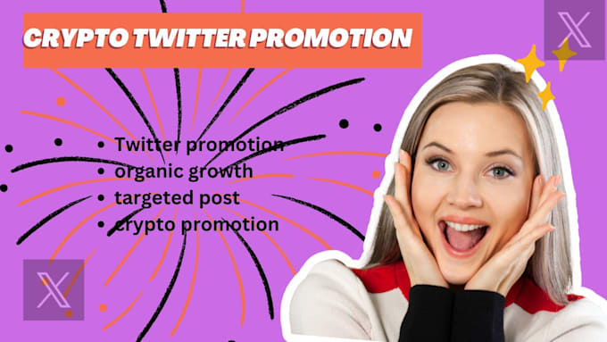 Gig Preview - Crypto twitter promotion for organic growth