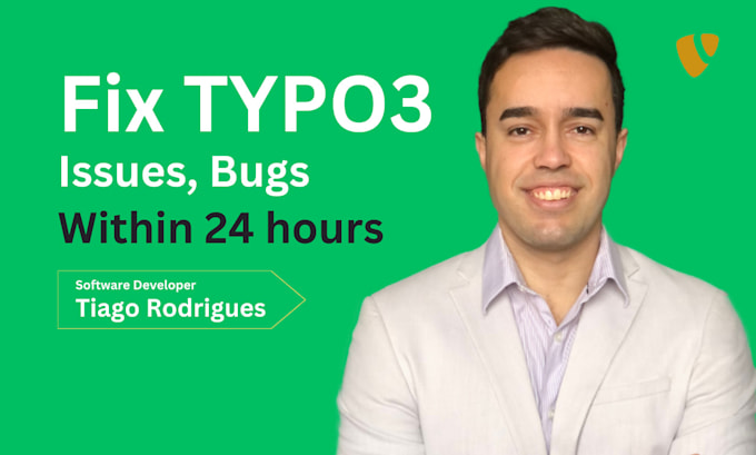 Gig Preview - Fix or repair your typo3 errors, bugs, issues, or any customizations needed