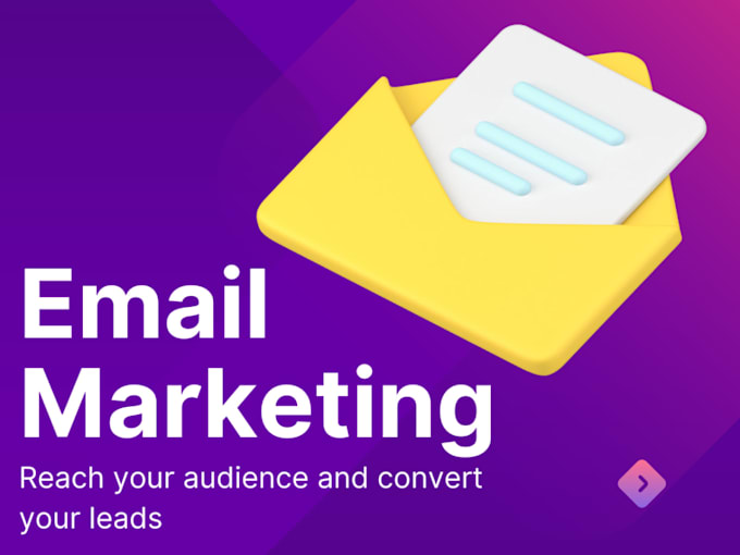 Gig Preview - Setup and manage email marketing campaigns and automation