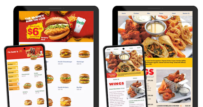 Gig Preview - Setup a self order kiosk with pos for your restaurant