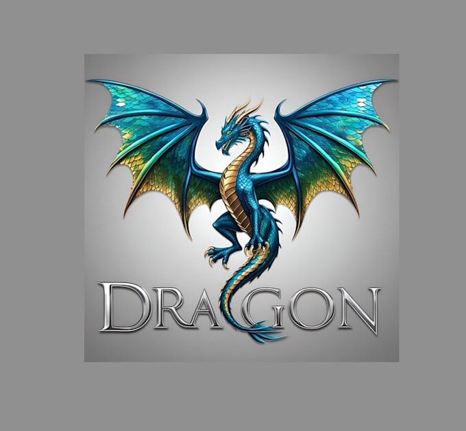 Gig Preview - Design high quality dragon logo with unlimited revision