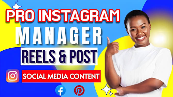 Gig Preview - Manage instagram posts, reels, facebook daily posts and social media content