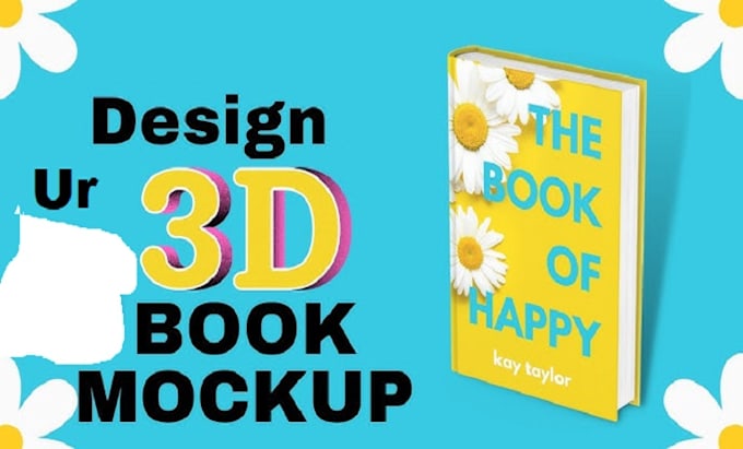 Gig Preview - Design professional book cover or ebook cover, amazon KDP with 3d mockup