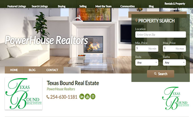 Gig Preview - Design real estate website, real estate landing page, real estate app, wordpress