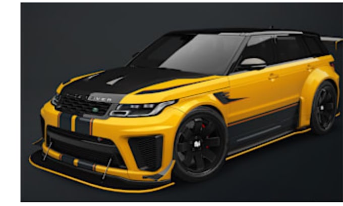 Gig Preview - Do custom 3d car modeling, car design,3d model,3d car rendering ,3d design game