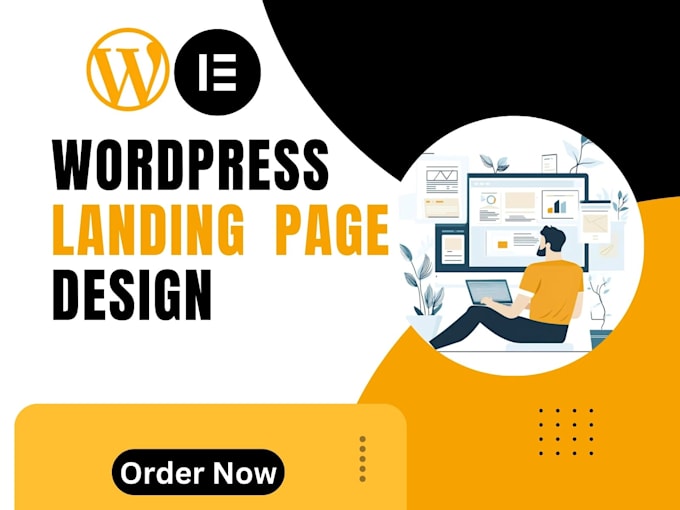 Bestseller - create wordpress landing page design using elementor