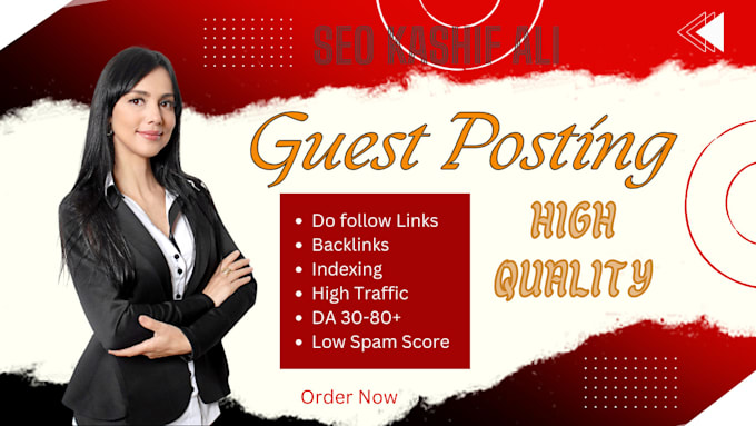 Gig Preview - Do high quality guest post with dofollow and backlinks high da