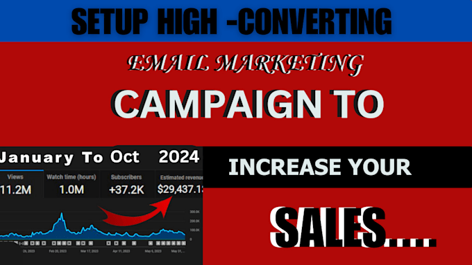 Gig Preview - Create email marketing campaigns, email blasts and designed template