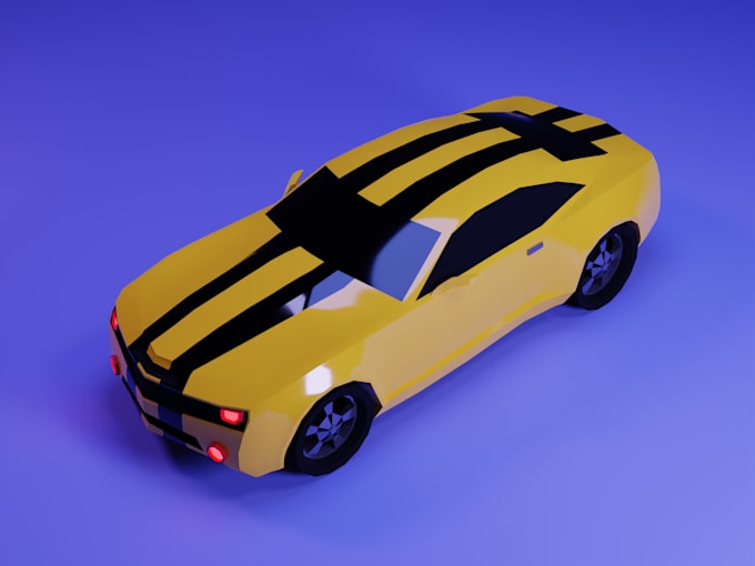 Bestseller - model any low poly car for you