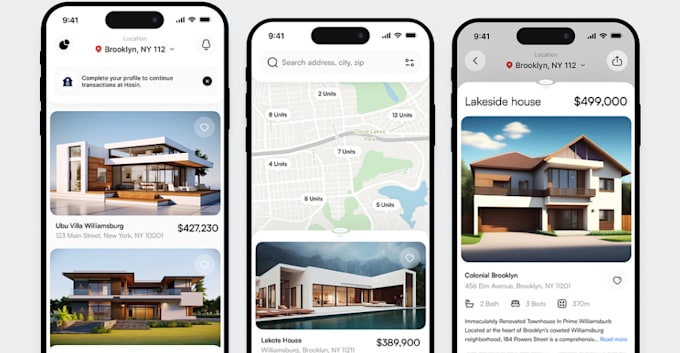 Gig Preview - Develop custom property app, insurance app, real estate app, lutter app