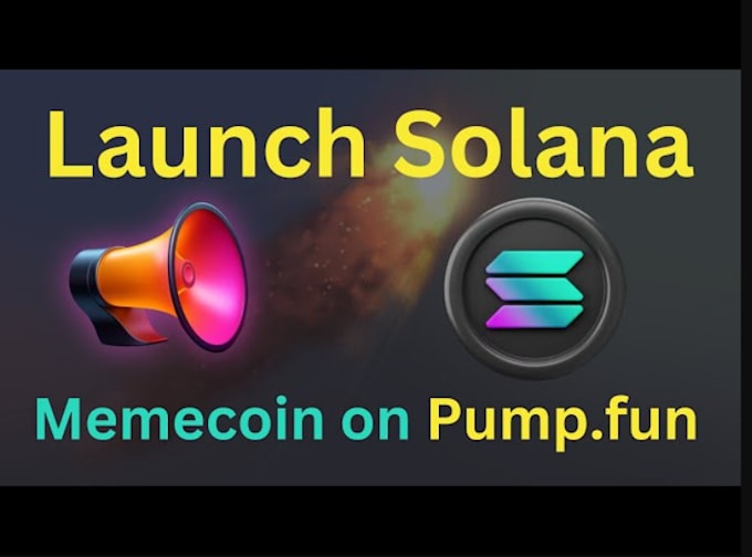 Gig Preview - Sell out your memecoin solana,  do dex, solana, nft, token, referral, pump fun