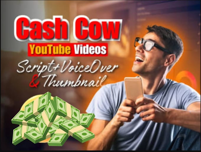 Gig Preview - Create automated youtube video, content creator ,cash cow videos content creator