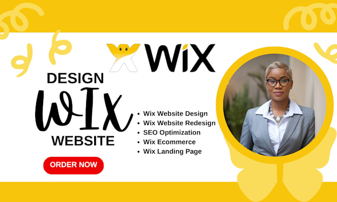 Gig Preview - Design wix website redesign wix website design wix studio website wix ecommerce