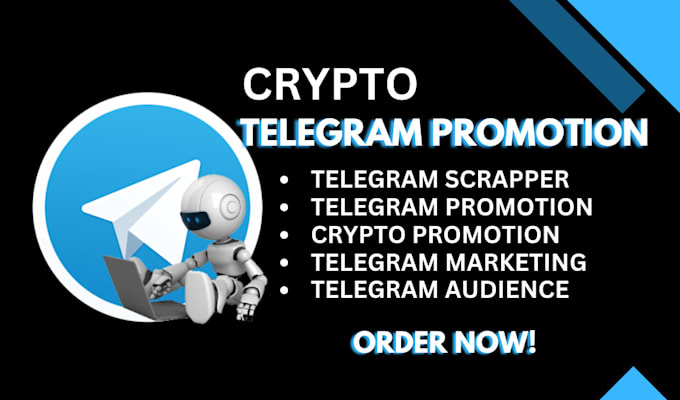 Gig Preview - Boost your crypto projects with real telegram subscribers