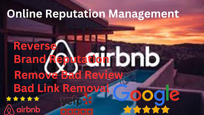 Gig Preview - Do perfect airbnb listing management, remove bad refiews and airbnb promotion