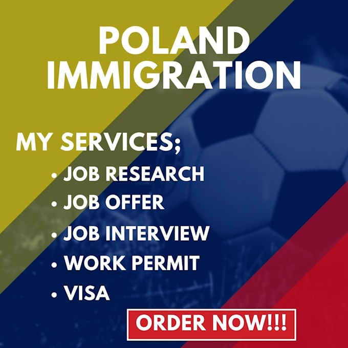 Gig Preview - Get you a suitable job in poland with work permit visa