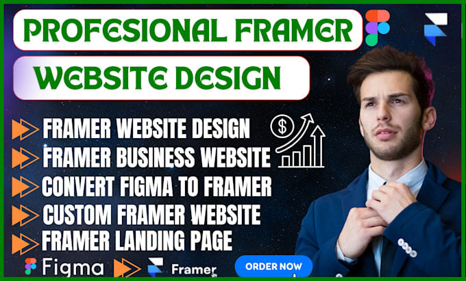 Gig Preview - Framer website design framer website framer landing page framer figma to framer