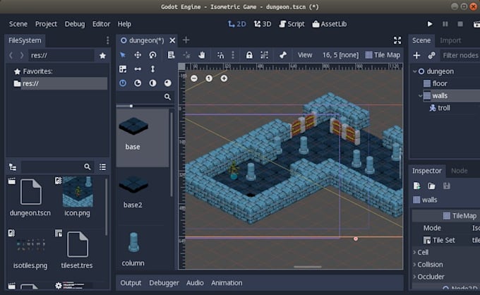 Gig Preview - Create a 2d or 3d game in godot