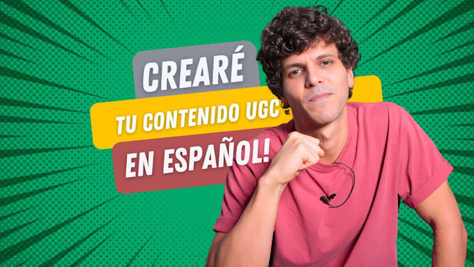 Bestseller - spanish ugc content creare tu contenido ugc en espanol