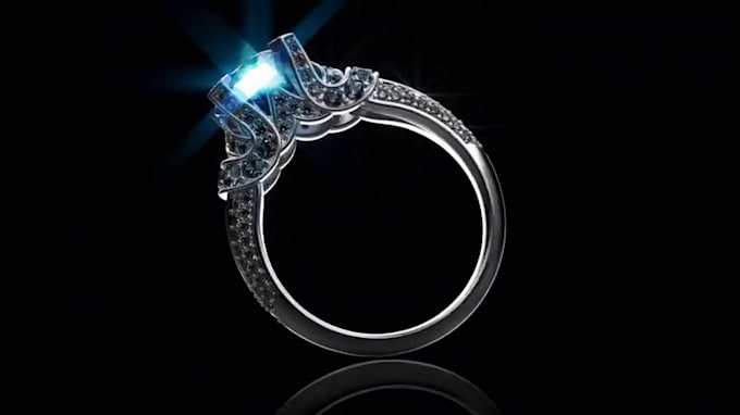 Gig Preview - Create 3d jewelry cad design 3d jewelry animation jewelry video ads 3d rendering