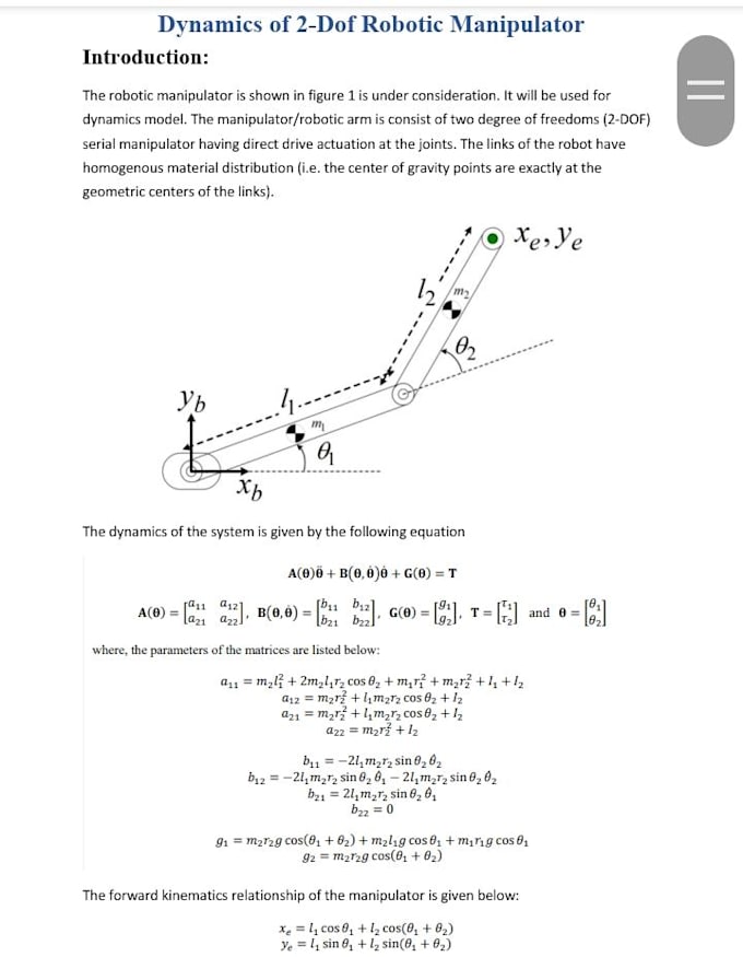 Gig Preview - Do mathematical modelling and matlab simulation projects